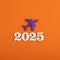 Airplane travel concepts for vacation or work - Year 2025