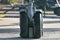 Airplane wheels close up. Airplane wheels. Close up of a airplane wheels and tires