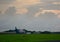 Airplanes at the airport in Jogja, Indonesia