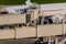 Airplanes on the ramp at Houston International Airport