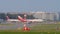 Airplanes traffic at Sheremetyevo airport, Moscow.