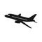 airplanes vector icon on white background, airplane vector Illustration