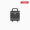 Airport baggage icon