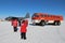 Airport bus in Antarctica