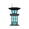 Airport control tower icon