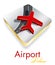 Airport deluxe company logo design