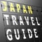 Airport display Japan travel guide