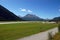 Airport in Engadine Valley - Switzerland