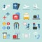 Airport icon design set II