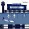 Airport, Isometric, Airport Transport - Illustration