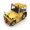 Airport Push Back Tractor Hallam HE50. 3D illustration