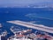 Airport runway, Gibraltar.