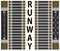 Airport runway, template, vector illustration