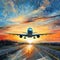 Airscape Mosaic: A Stunning Tapestry of Airplanes