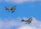 Airshow - Albatross D.VA & Seimen-Schuckert in flight