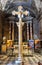 Aisle chapel of Eglise Sainte Marie des Anges St. Mary of Angels church Franciscans Monastery in Cimiez district of Nice in France