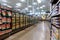 Aisle view of Fred Meyer, Inc., is a chain of hypermarket superstores in Portland, Oregon