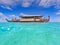 Aitutaki Lagoon - Commercial sightseeing boat