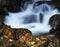 Aitzondo waterfall in the Aiako Harriak Natural Park, Euskadi