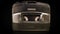 Aiwa Walkman With Rolling Cassette Tape, Close Up. Vintage Pocket Portable Audio