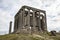 Aizonai antic city ruins with Zeus temple. Aizanoi ancient city in Cavdarhisar, Kutahya, Turkey