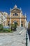 Ajaccio Cathedral in Corsica in summer