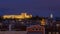 The Ajuda National Palace is a neoclassical monument in the civil parish of Ajuda night to day timelapse in Lisbon