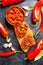 Ajvar, balkan pepper spread food