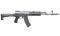 AK-12 automatic rifle. Realistic vector illustration