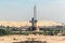 AK-47 muzzle and bayonet Monument Near Ismailia Suez Canal Egypt