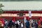 Akama Shrine in Shimonoseki, Yamaguchi, Japan