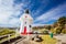 Akaroa Lighthouse in New Zealand in Spring