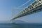 Akashi Kaikyo bridge, world longest suspension metal bridge