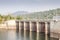 Akosombo Hydroelectric Power Station on the Volta River in Ghana