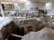 The Akrotiri Excavations Archaeological Site in Santorini, Greece