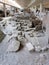 The Akrotiri Excavations Archaeological Site in Santorini, Greece