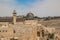 Al-Aqsa mosque in the old city of Jerusalem Israel viewed from