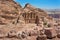 The al-Dayr tomb or monastery Petra Jordan