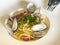 Al Dente Food Italy Authentic Italian Cuisine Restaurant Tomato Seafood Pasta Homemade Tagliolini Clams Parsley White Wine Sauce