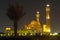 Al-Fateh Grand Mosque in Bahrain - night scene