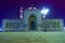 Al-Fateh Mosque at night