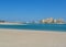 Al Hamra Beach on the Arabian Gulf at Ras Al Khaimah, United Arab Emirates, Southwest Asia.