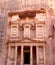 Al Khazneh or The Treasury at Petra, Jordan-- it is a symbol of Jordan, as well as Jordan\'s most-visited tourist attraction