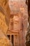 Al Khazneh or The Treasury at Petra, Jordan-- it is a symbol of Jordan, as well as Jordan\'s most-visited tourist attraction