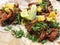 Al pastor tacos with lime - Color Landscape Format