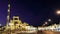 Al Sahaba Mosque at night