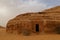 Al Ula old city , Saudi Arabia - The Nabataeans or Nabateans Civilization in Madain Saleh in Al Ula - Qasr al-Farid