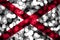 Alabama abstract blurry bokeh flag. Christmas, New Year and National day concept flag. United States of America