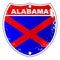 Alabama Interstate Sign