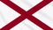 Alabama state flag waving flag, ideal for background